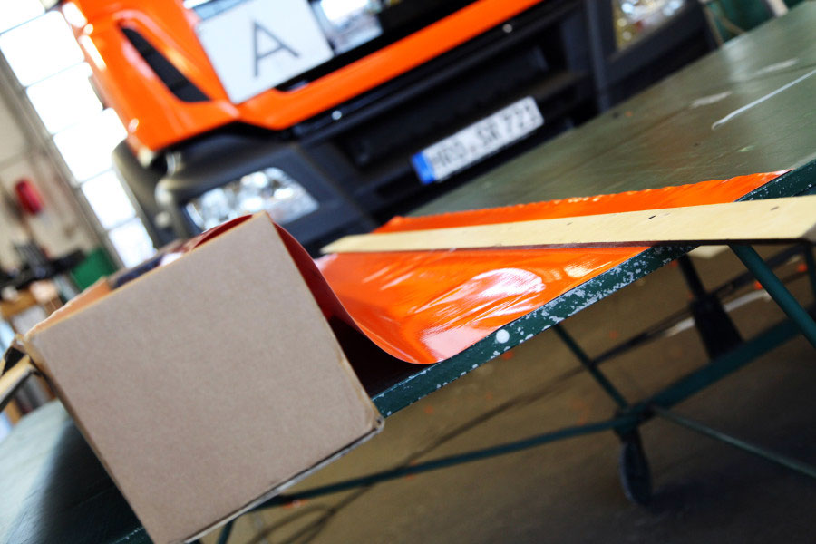LKW Folierung