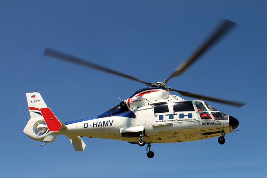 Hubschrauber Folierung